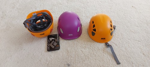 Kletterhelm petzl lila - kletterhelm,