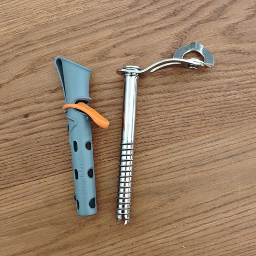 Petzl laser 17cm eisschraube - -,